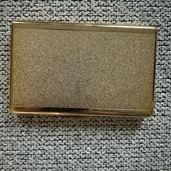 YSL Yves Saint Laurent Gold Silver Vintage Cigarette Case - Picture 5 of 11